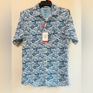 Chaps Men's and Big Men's Short Sleeve Everyday Performance Shirt, Size medium